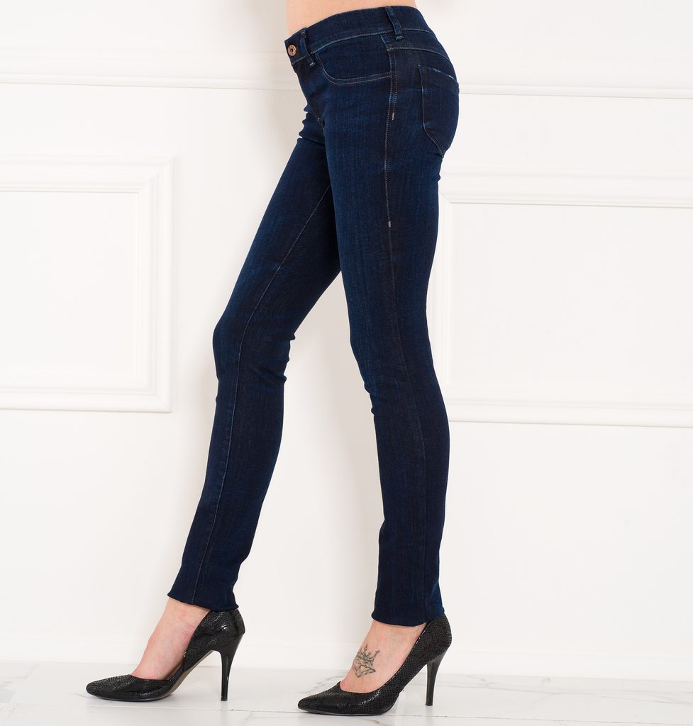 Buy Dark Blue Mid Rise Distressed Skinny Jeans for Women Online-vdbnhatranghotel.vn