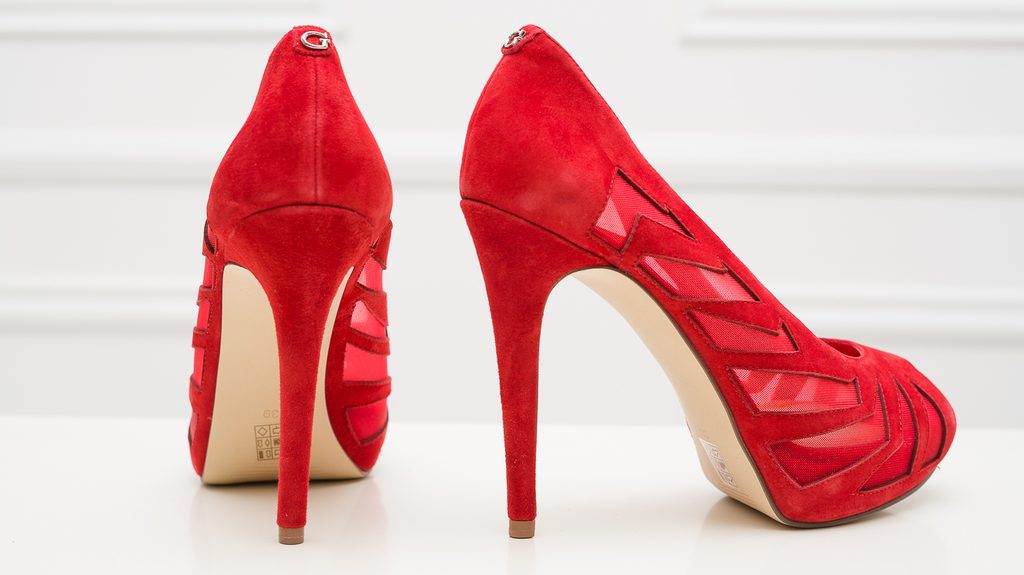 Glamadise.hu Fashion paradise - Női magassarkú Guess - Piros - Guess -  Magassarkú cipők - Női cipők - Divat olasz design