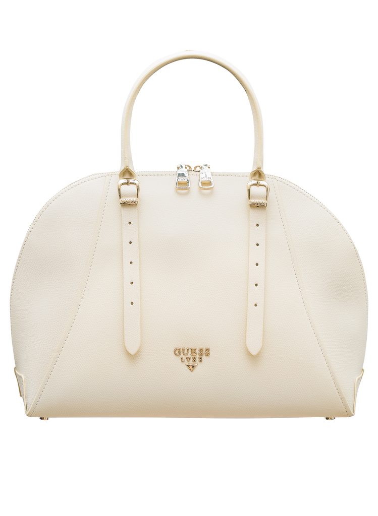 Glamadise - Italian fashion paradise - Real leather handbag Guess Luxe -  White - Guess Luxe - Handbags - Leather bags - Glamadise - italian fashion  paradise