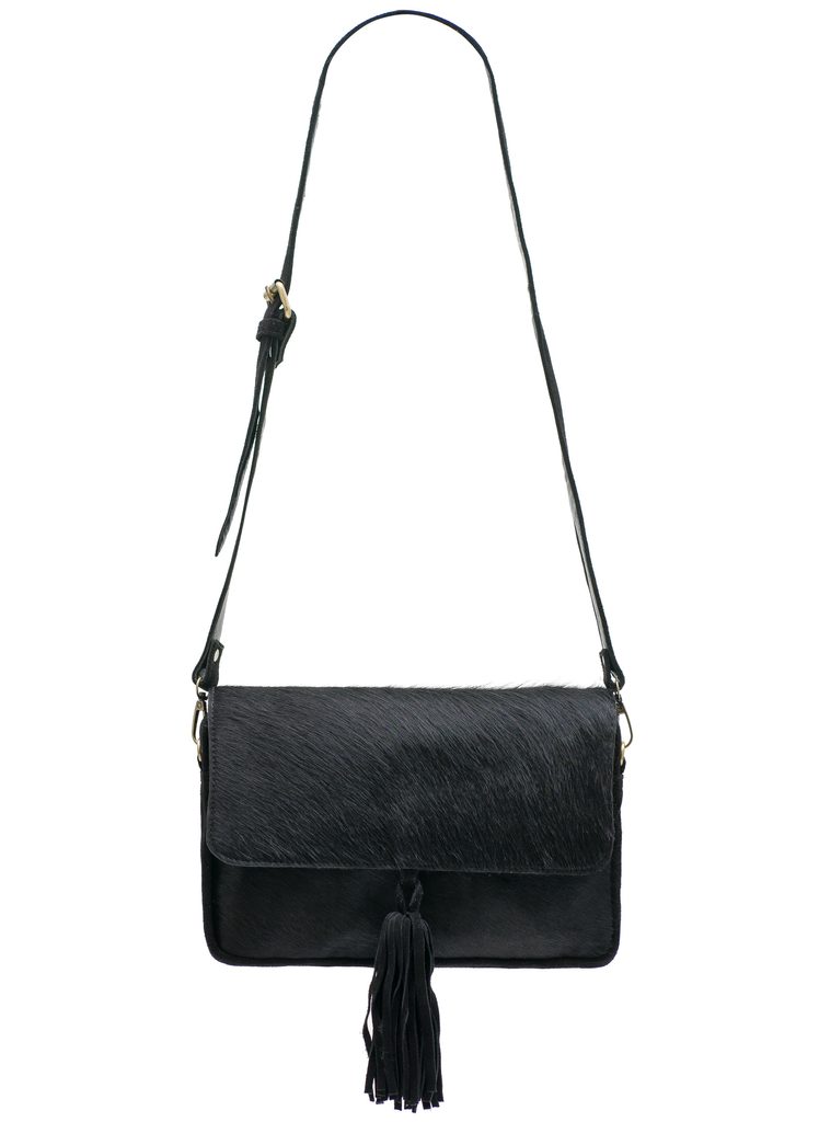 real leather crossbody