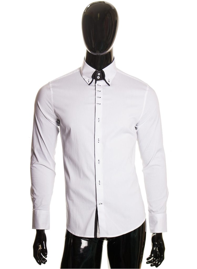 Pánská bílo černá košile kontrastní - Pánské košile - Trička, košile,  mikiny, Pánské oblečení, Doplňky - GLAM, protože chci být odlišná!