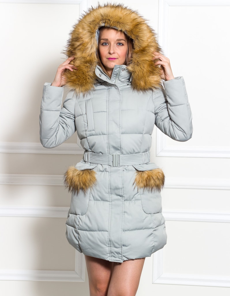 Glamadise - Italian fashion paradise - Women's winter jacket Due Linee -  Green - Due Linee - Winter jacket - Women's clothing - Glamadise - italian  fashion paradise