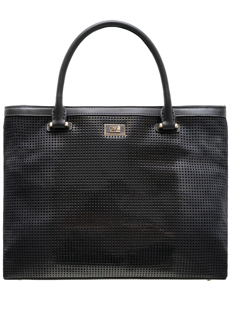 Glamadise - Italian fashion paradise - Real leather handbag Cavalli Class -  Black - Cavalli Class - Handbags - Leather bags - Glamadise - italian  fashion paradise