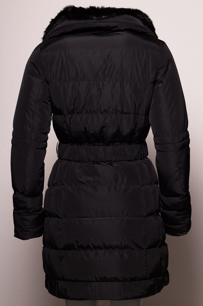 Glamadise.sk - Dámska čierna zimná bunda s kožušinou - Zimné bundy - Dámske  oblečenie - GLAM, protože chci být odlišná!