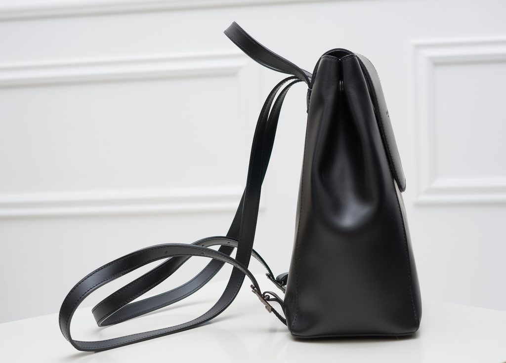 Dámská kožený černý batoh - Glamorous by GLAM - Batohy - Kožené kabelky -  GLAM, protože chci být odlišná!