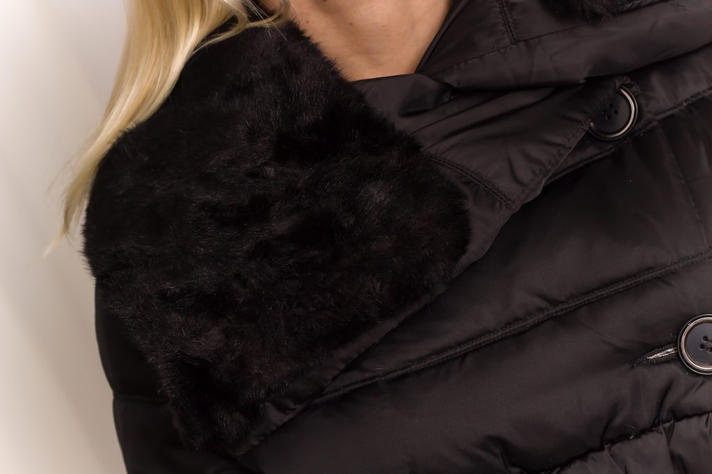 Glamadise - Italian fashion paradise - Women's winter jacket Paolo Casalini  - Black - Paolo Casalini - Winter jacket - Women's clothing - Glamadise -  italian fashion paradise