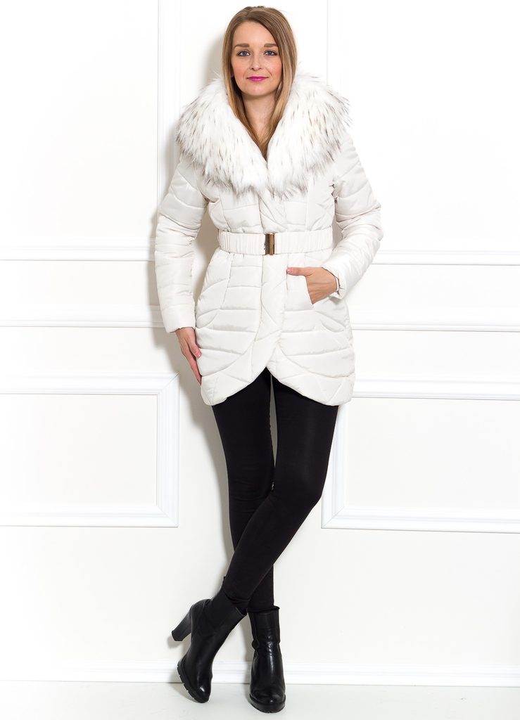Glamadise.sk - Dámska zimná Elegantná bunda biela - Due Linee - Poslední  kusy - Zimné bundy, Dámske oblečenie - GLAM, protože chci být odlišná!