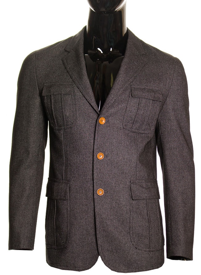 Pánská sako/bunda šedá - Bundy a kabáty - Bundy, saka, blazery, Pánské  oblečení, Doplňky - GLAM, protože chci být odlišná!