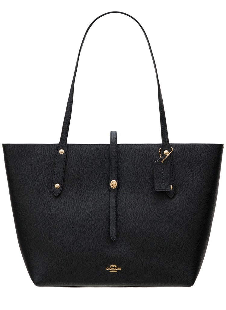 Coach dámská kožený shopper bag černý - Coach - Shopper - Kožené kabelky -  GLAM, protože chci být odlišná!