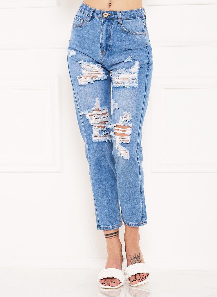 Jeans donna - Blu - Jeans e pantaloni - Abbigliamento da donna -  Abbigliamento e borse donna online