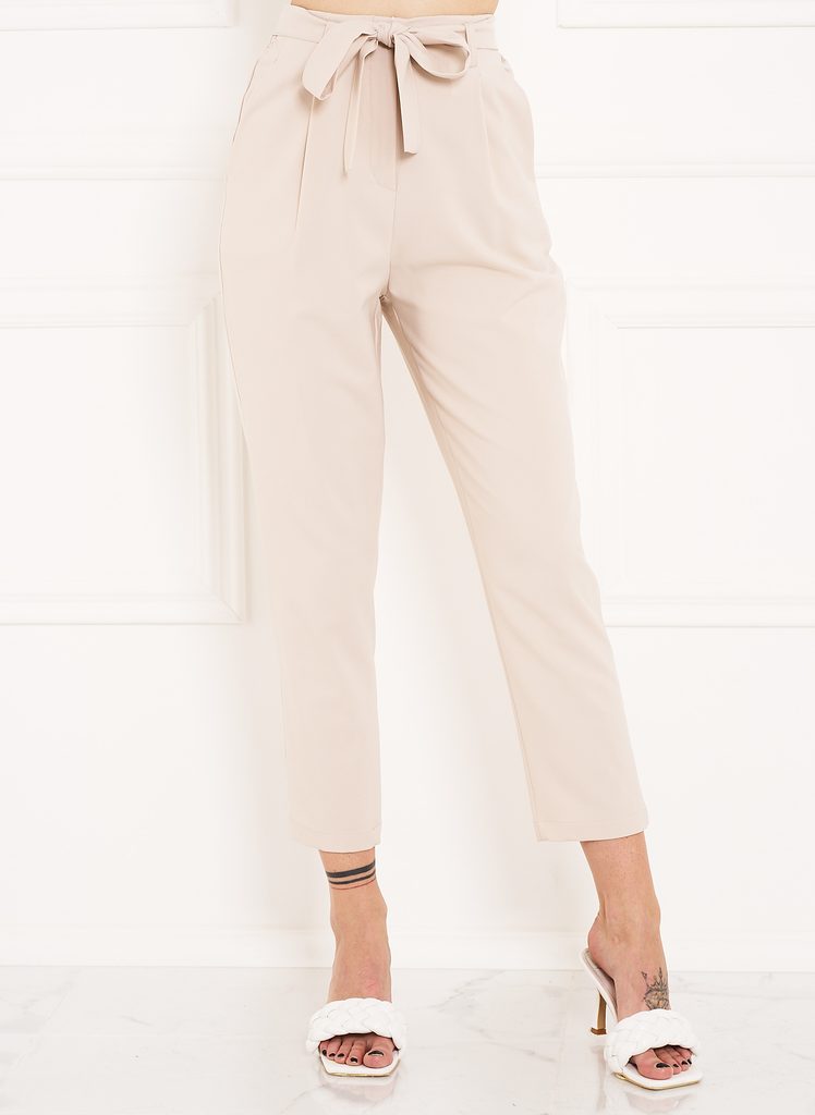 Glamadise - Italian fashion paradise - Women's trousers CIUSA SEMPLICE -  Beige - CIUSA SEMPLICE - Trousers - Jeans, Women's clothing - Glamadise -  italian fashion paradise