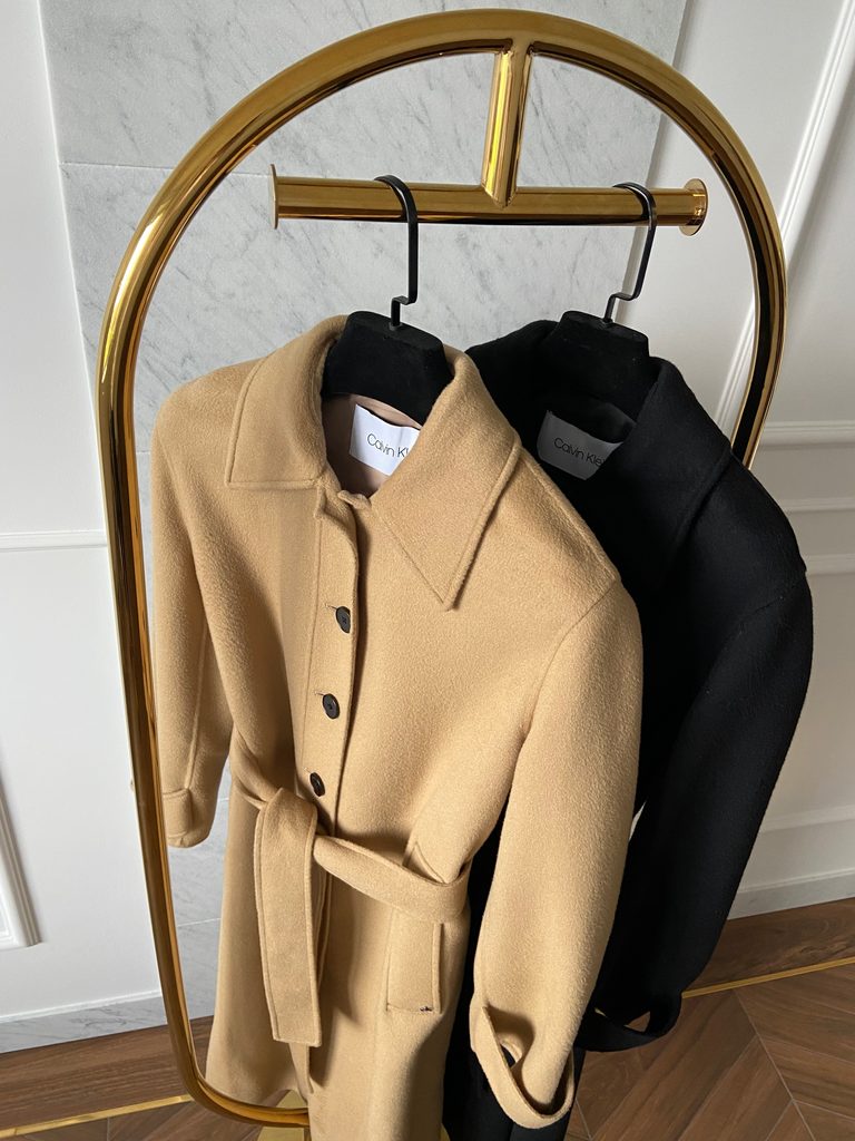 Glamadise Italian fashion paradise Women s coat Calvin Klein Beige Calvin Klein Coats Women s clothing Glamadise italian fashion paradise