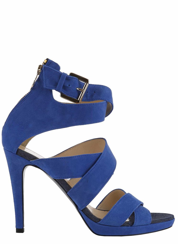 Glamadise - Italian paradise - Women's Tru Trussardi - Blue - Tru Trussardi - Sandals - Women's Shoes - Glamadise - italian fashion paradise