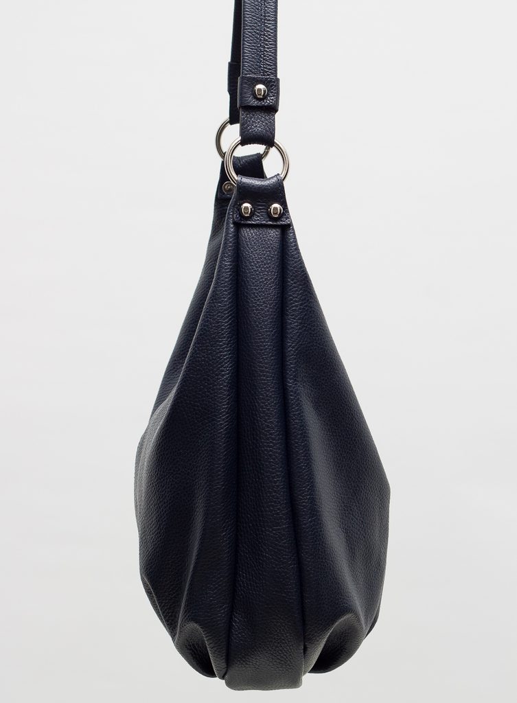 Kožená kabelka vak modrá - Glamorous by GLAM - Kožené kabelky - - GLAM,  protože chci být odlišná!