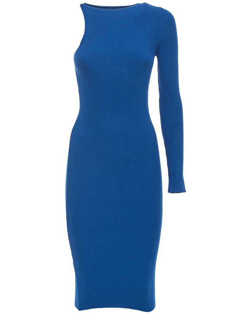 guess blue dress