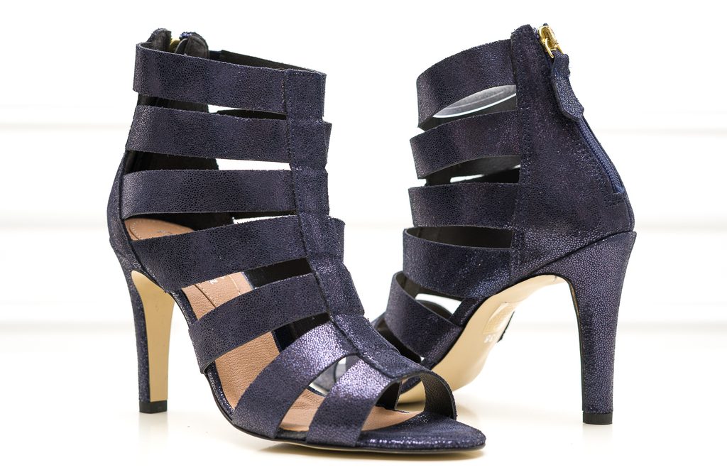 Dámské kožené páskové sandály tmavě modré - Pierre Cardin - Sandály - Dámská  obuv - GLAM, protože chci být odlišná!