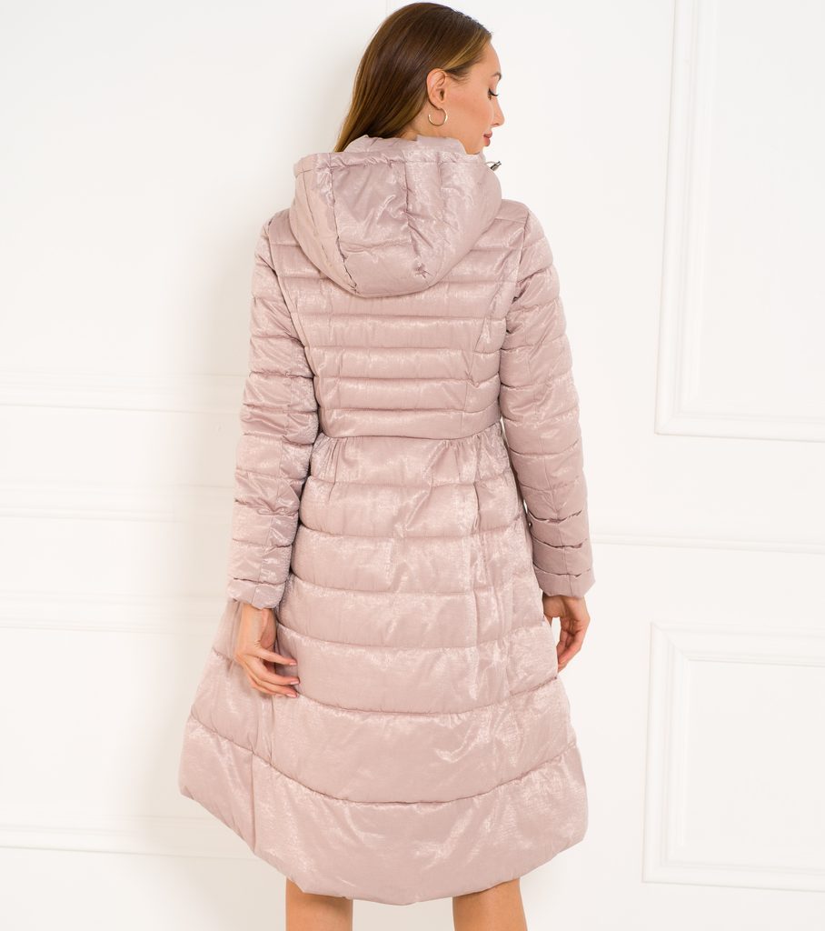Glamadise.sk - Dámska zimná bunda asymetrická - ružová - Due Linee -  Poslední kusy - Zimné bundy, Dámske oblečenie - GLAM, protože chci být  odlišná!