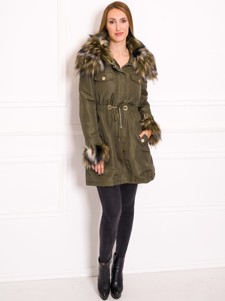 Glamadise.hu Fashion paradise - Női téli kabát Guess by Marciano - Zöld -  Guess by Marciano - Téli kabátok - Női ruházat - Divat olasz design