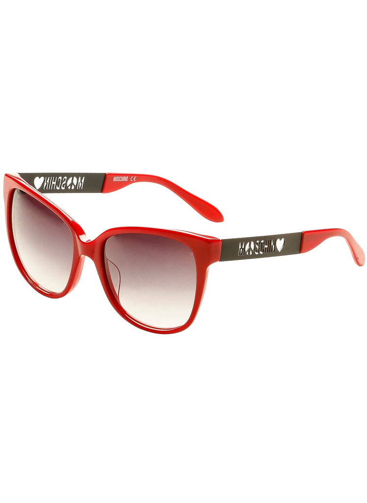 Moschino red hot sale sunglasses