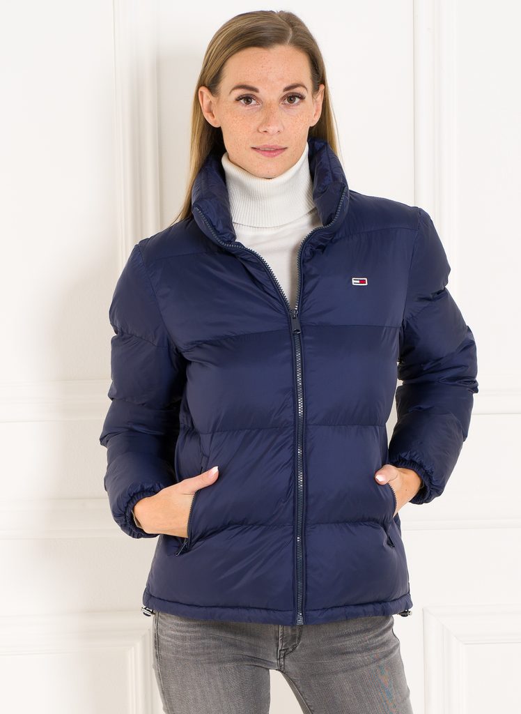 Glamadise - Italian fashion paradise - Women's winter jacket Tommy Hilfiger  - Dark blue - Tommy Hilfiger - Winter jacket - Women's clothing - Glamadise  - italian fashion paradise