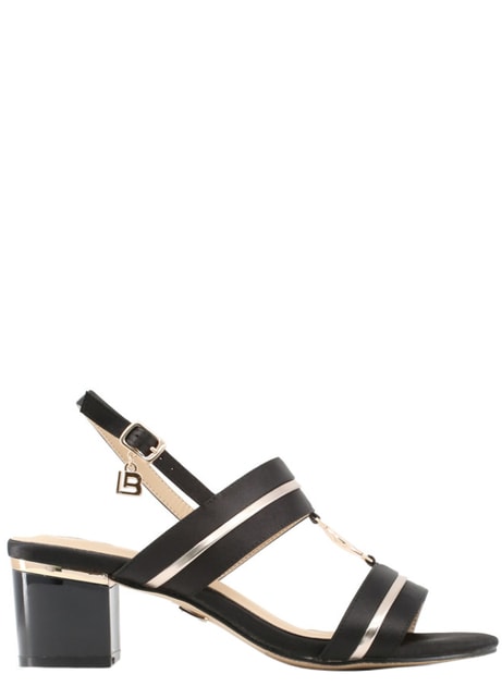 Dámské sandály na nízkém podpatku černé - Laura Biagotti - Sandály - Dámská  obuv - GLAM, protože chci být odlišná!