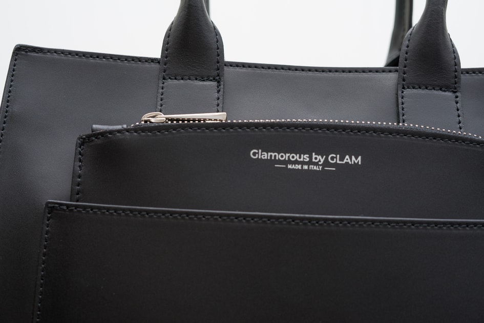 Glamadise - Italian fashion paradise - Real leather handbag Guess Luxe -  Black - Guess Luxe - Handbags - Leather bags - Glamadise - italian fashion  paradise
