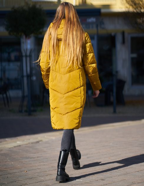 Glamadise - Italian fashion paradise - Winter jacket Due Linee - Yellow -  Due Linee - Winter jacket - Women's clothing - Glamadise - italian fashion  paradise