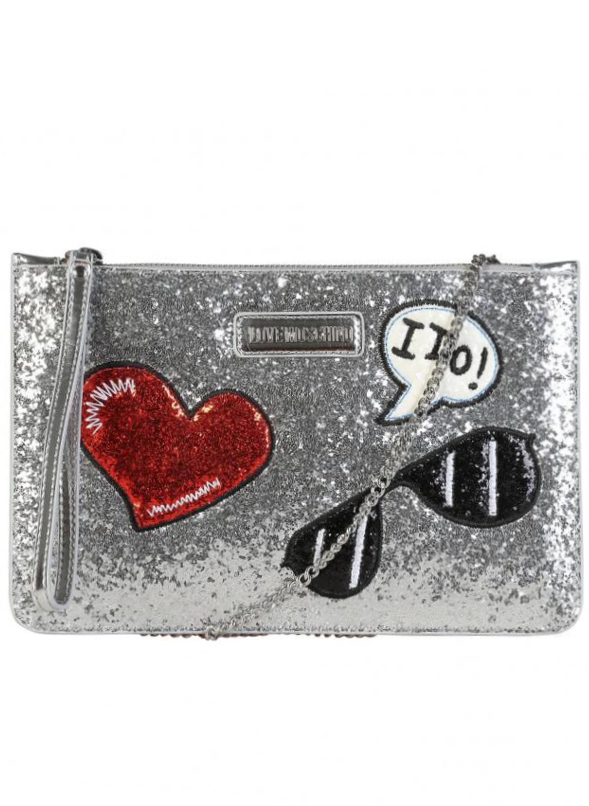 【関税込み】moschino BUSTINA' CLUTCH MOSCHINO - QUILTED NYLON CLUTCH BAG WITH LOGO - Eleonora Bonucci