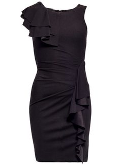 Damska sukienka Rinascimento - czarny
