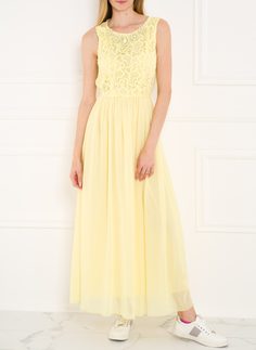 Summer dress GLAM&GLAMADISE - Yellow