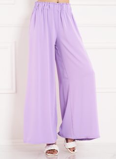 Damskie spodnie CIUSA SEMPLICE - purpurowy