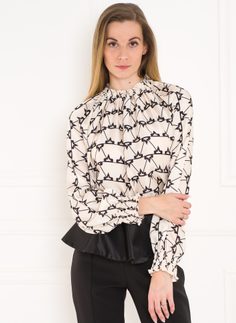 Women's top Glamorous by Glam - Black-white