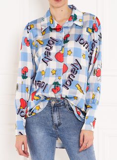 Top donna CIUSA SEMPLICE - Blu