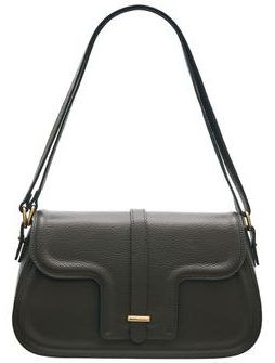 Real leather shoulder bag Glamorous by GLAM - Green -