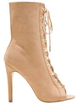 Scarpe a collo alto donna GLAM&GLAMADISE - Beige -