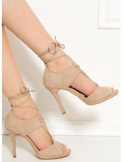 Sandalias de mujer GLAM&GLAMADISE - Beige -