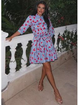 Summer dress Glamorous by Glam - Blue -