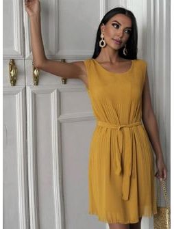Letnia sukienka Glamorous by Glam - żółty -