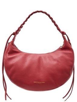 Real leather shoulder bag Glamorous by GLAM - Red -