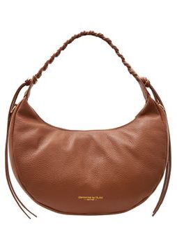 Real leather shoulder bag Glamorous by GLAM - Brown -