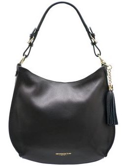 Real leather shoulder bag Glamorous by GLAM - Black -