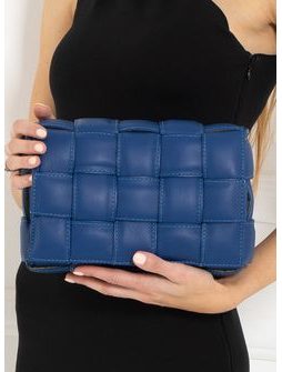 Bolso de cuero crossbody para mujer Glamorous by GLAM - Azul -