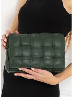 Geantă din piele crossbody pentru femei Glamorous by GLAM - Verde -