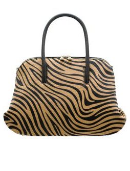 Borsa a mano da donna in pelle Glamorous by GLAM - Beige -