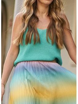 Damski top CIUSA SEMPLICE - zielony -