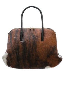 Real leather handbag Glamorous by GLAM - Brown -