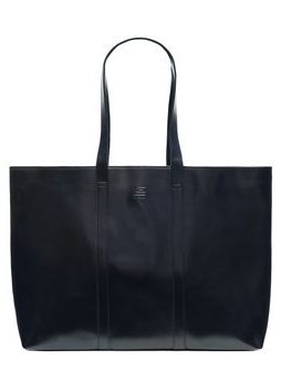 Bolso de hombro de cuero para mujer Guy Laroche Paris - Negro -