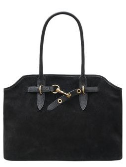 Női bőr válltáska Glamorous by GLAM - Fekete -