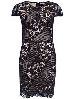 Lace dress Due Linee - Black -