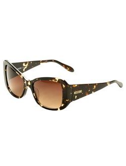 Ochelari de soare damă Moschino - Maro -